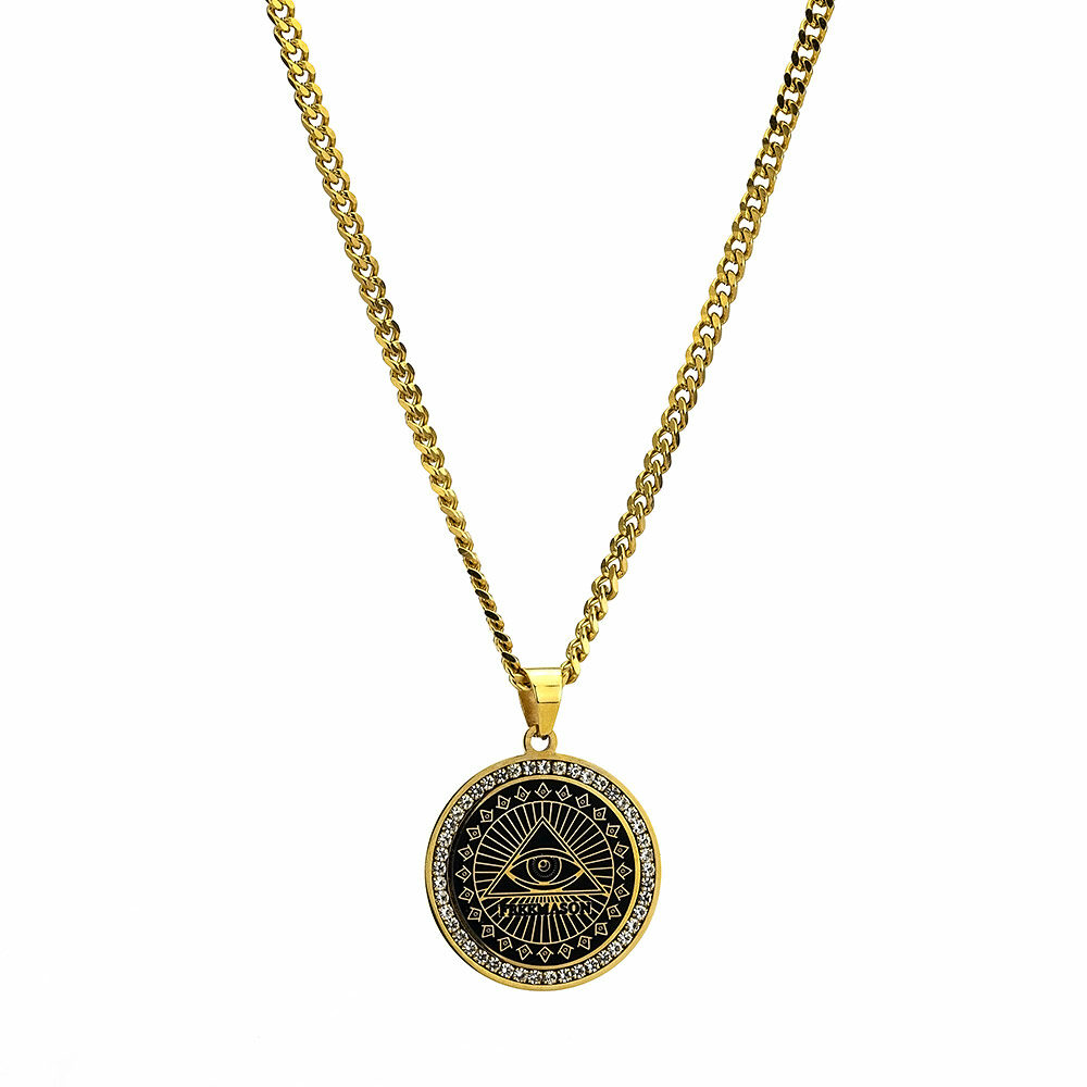 Goldsmith THE ALL SEEING EYE PENDANT. - 18K GOLD